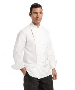 Chef Works Madrid Unisex Chef Jacket White 40