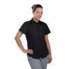 Chef Works Womens Cool Vent Chefs Shirt Black XS
