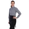 Uniform Works Womens Gingham Shirt Black XS