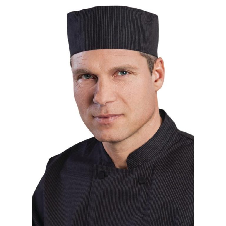 Chef Works Cool Vent Pinstripe Beanie Hat