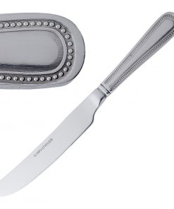 Olympia Bead  Solid Handle Table Knife