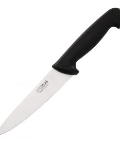 Hygiplas Chefs Knife Black 15.5cm