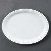 Olympia Whiteware Oval Platters 295mm