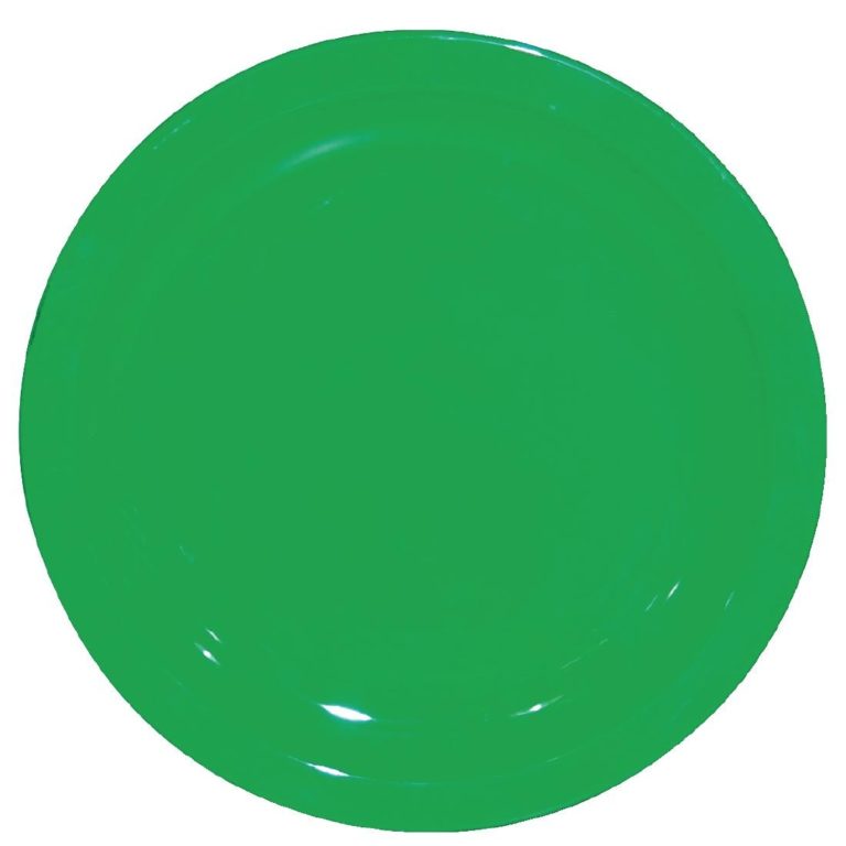 Kristallon Polycarbonate Plates Green 230mm