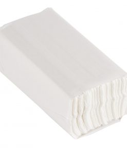 Jantex C Fold White Hand Towels 2Ply 100 Sheets Pack of 24