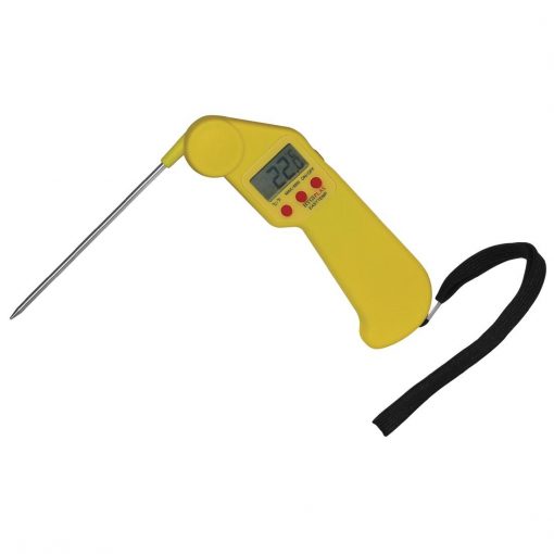 Hygiplas Easytemp Colour Coded Yellow Thermometer