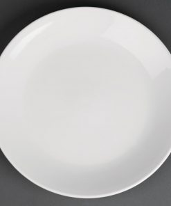 Royal Porcelain Classic White Coupe Plates 260mm