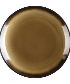 Olympia Nomi Round Coupe Plate Yellow 198mm