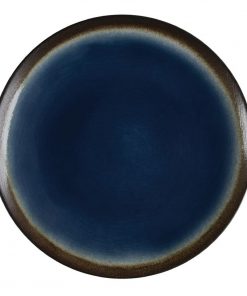 Olympia Nomi Round Coupe Plate Blue 255mm