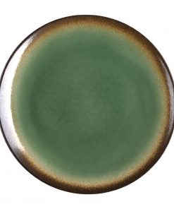 Olympia Nomi Round Coupe Plate Green 255mm