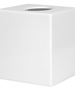White Cube Tissue Holder