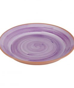 APS La Vida Melamine Plate Round Purple 320mm
