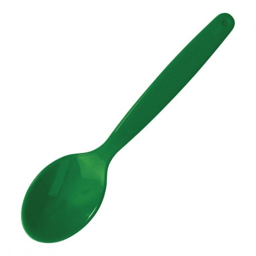Polycarbonate Spoon Green Kristallon