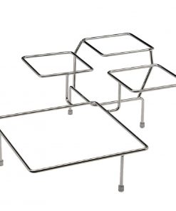 APS Float Chrome 4 Bowl Stand