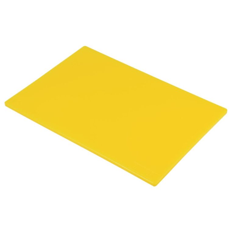 Hygiplas Low Density Yellow Chopping Board Standard
