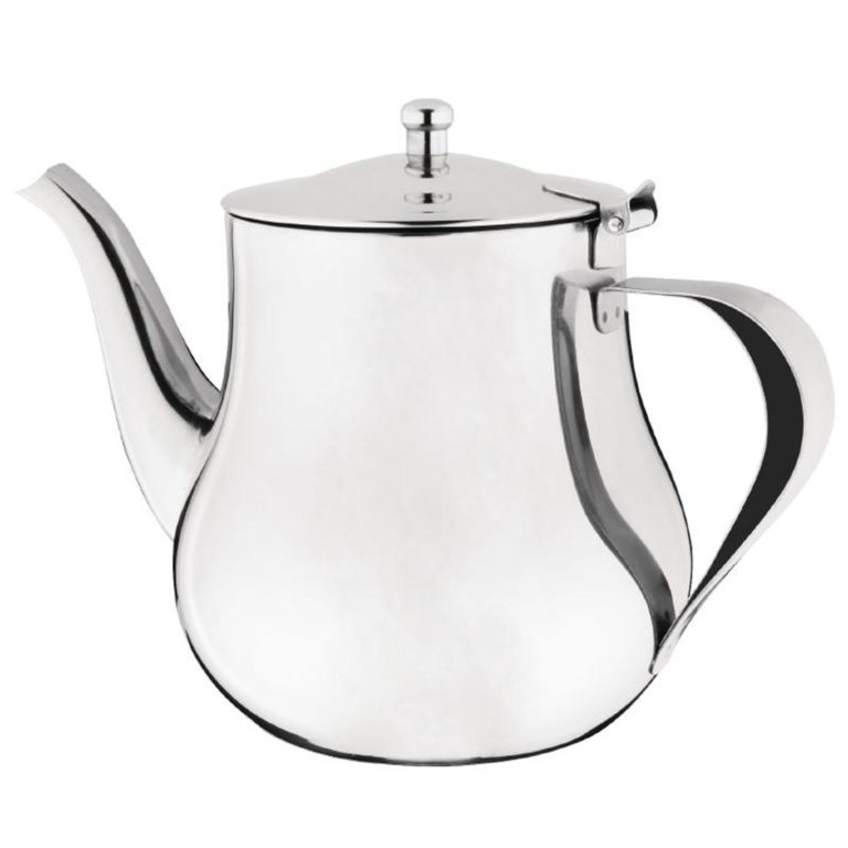 Olympia Arabian Stainless Steel Teapot 1.35Ltr