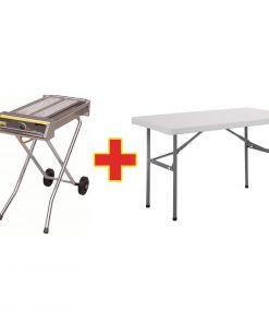 SPECIAL OFFER Buffalo Folding Gas Barbecue And Free Folding Table