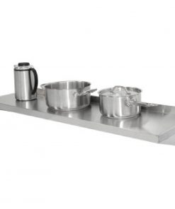 Vogue Stainless Steel Kitchen Shelf 900mm